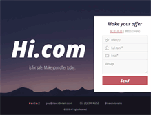 Tablet Screenshot of hi.com